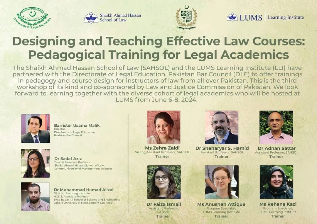 Designing Effective Law Courses