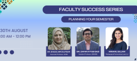 Faculty Success Series Banner